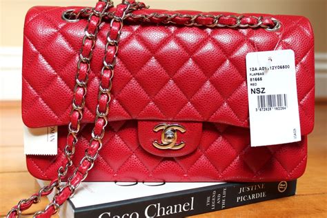 chanel mini red replica|Chanel leather handbags.